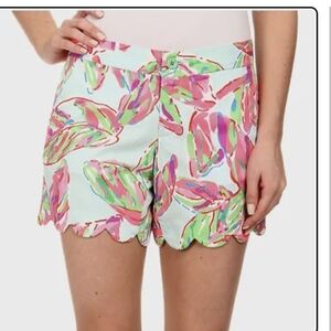 Lilly Pulitzer In The Vias Buttercup Short Size 4